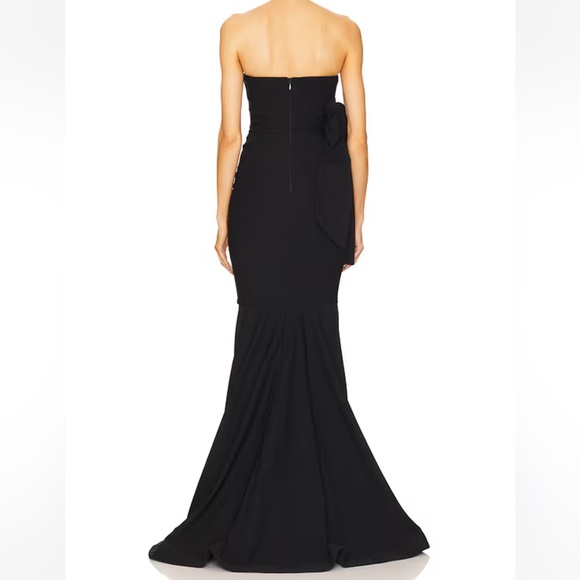 Michael Costello x REVOLVE Anyssa Gown in Black - Picture 3 of 9
